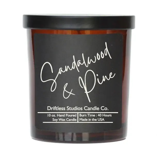 Smoked Bourbon- Soy Wax Candle