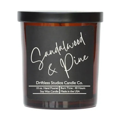 Smoked Bourbon- Soy Wax Candle