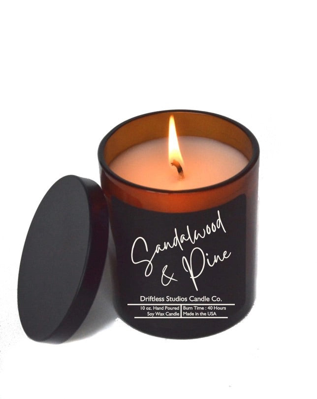 Smoked Bourbon- Soy Wax Candle