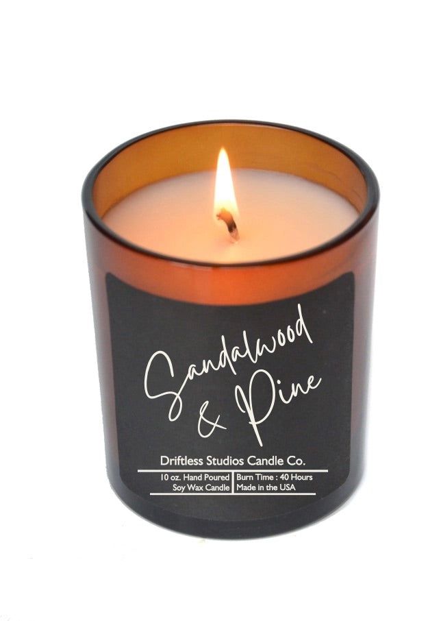 Smoked Bourbon- Soy Wax Candle