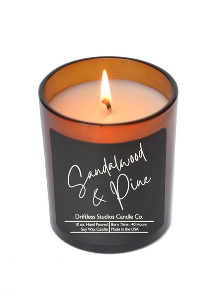 Smoked Bourbon- Soy Wax Candle