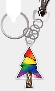 Adventurepride Keychains- by Mikah Meyers