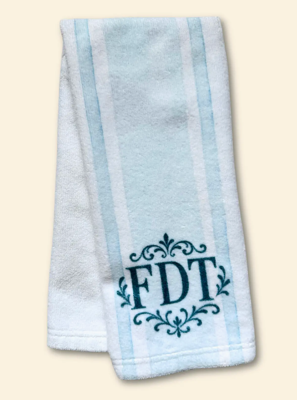 FDT Monogramed Hand Towel