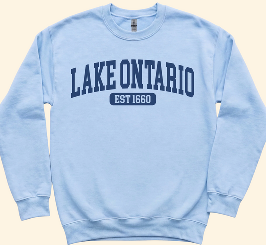 Lake Ontario Sweatshirt- sky