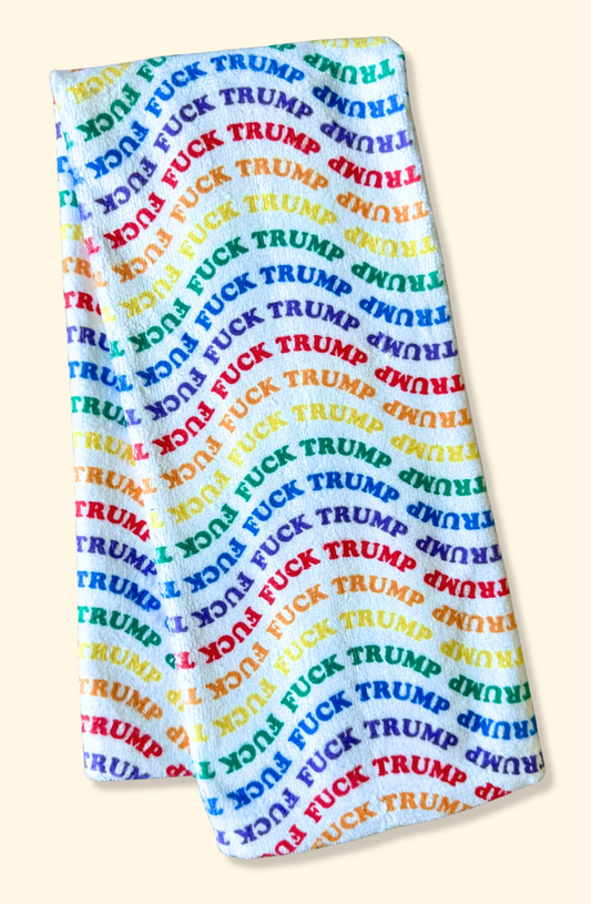 FDT Rainbow Wave Pride Towel