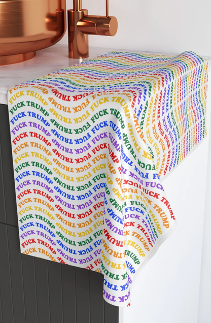 FDT Rainbow Wave Pride Towel