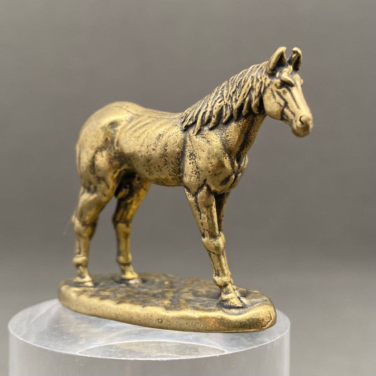 Horse Brass Crafts Decoration Desktop Ornaments