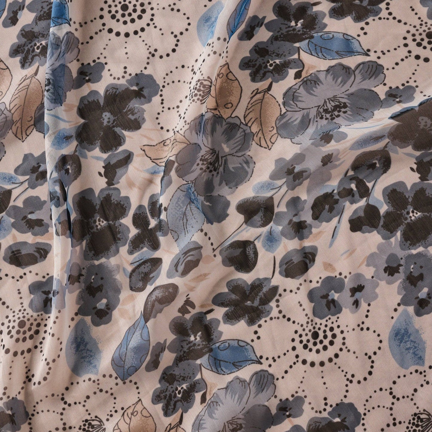 Samiti Floral Chiffon Scarf