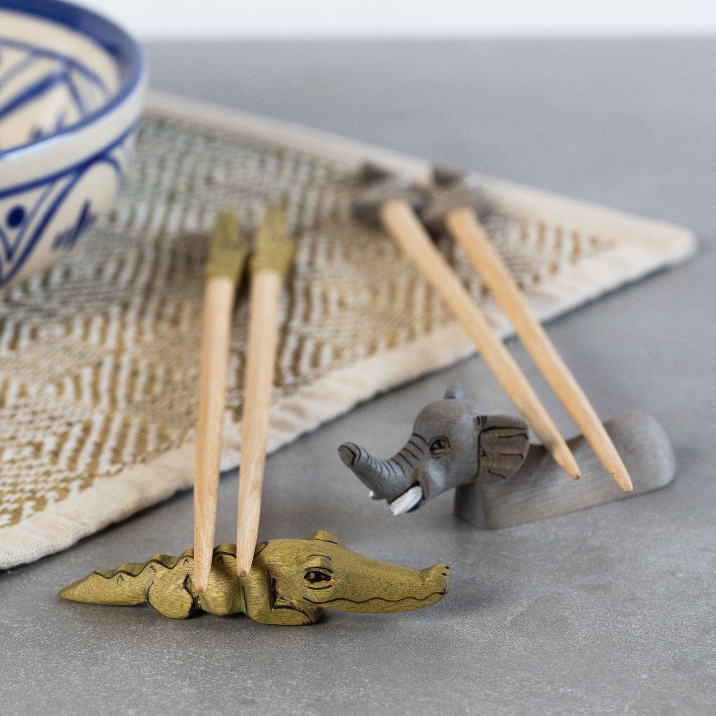 Elephant Chopstick Set