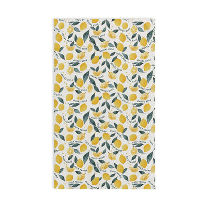 Subtle F*ck Trump Lemon Hand Towel