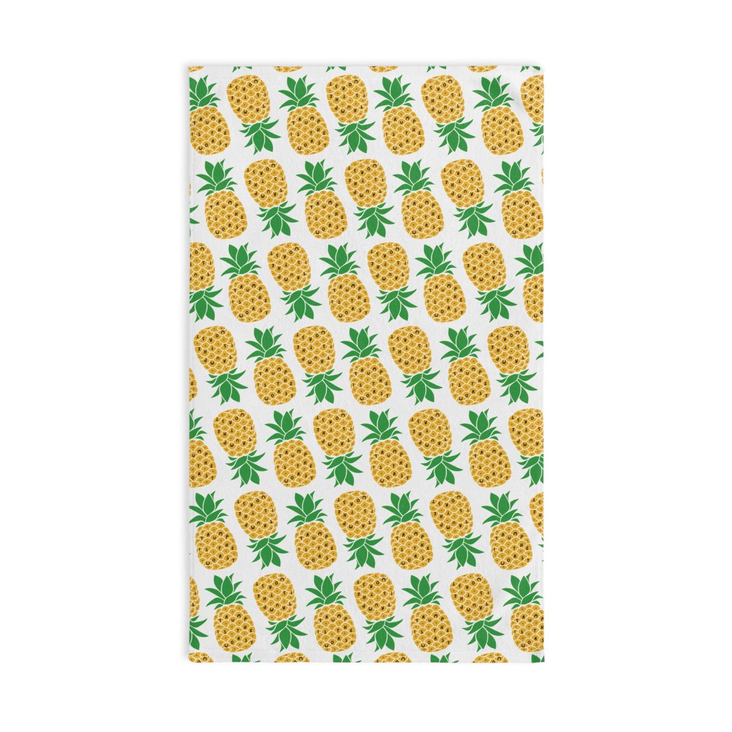 Trump is the Worst Pineapple Hand Towel