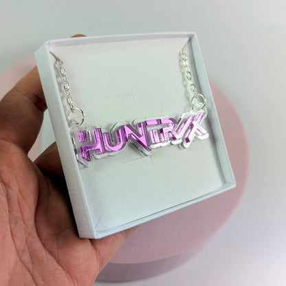 Huntr/x Kpop Demon Hunters necklace