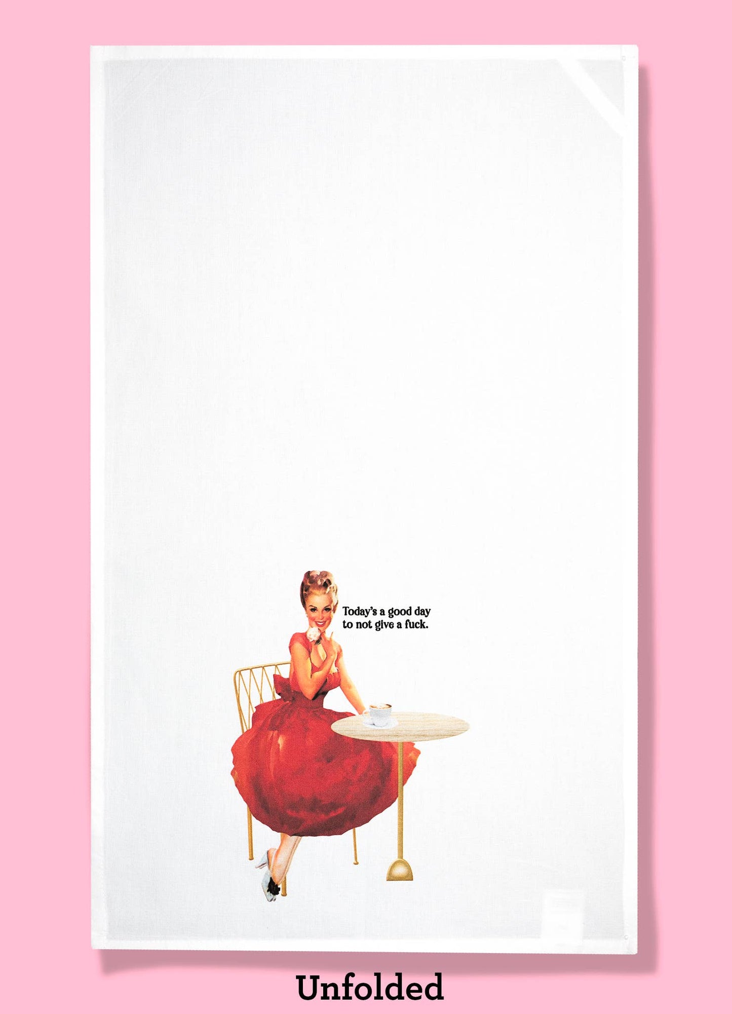 Today's a Good Day To Not Give A F*ck Dishtowel