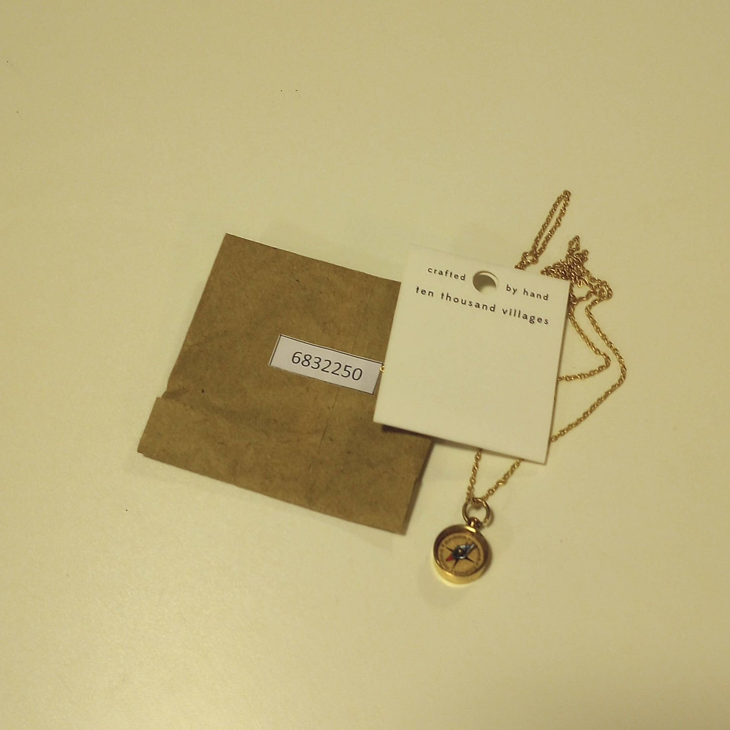 Find Your Way Compass Necklace