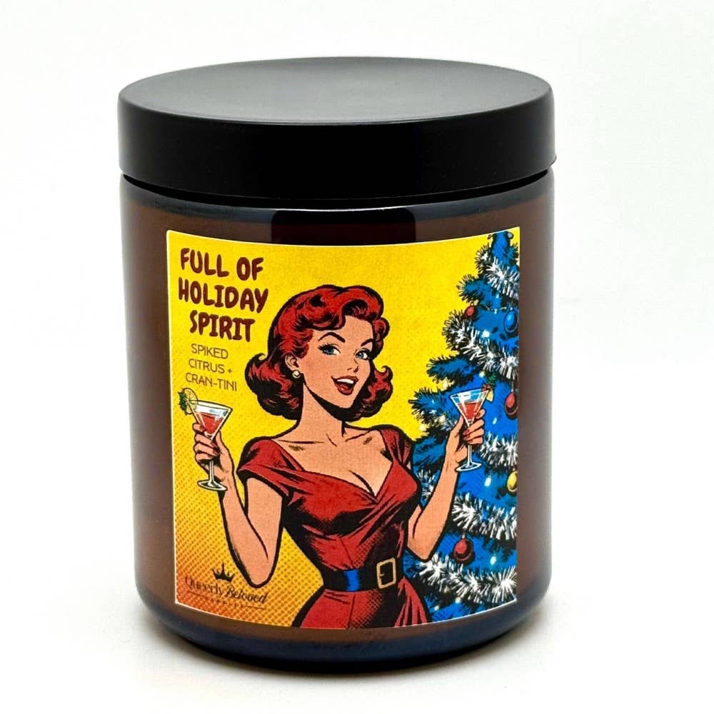 Queerly Beloved Holiday Candles- Well Hung