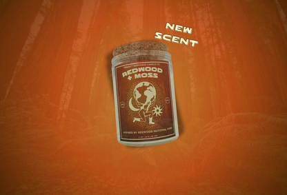 Redwood and Moss Soy Candle - Redwood National Park 11oz 