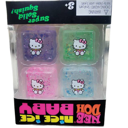Four-Section Cube TPR Sensory Squeeze Toy