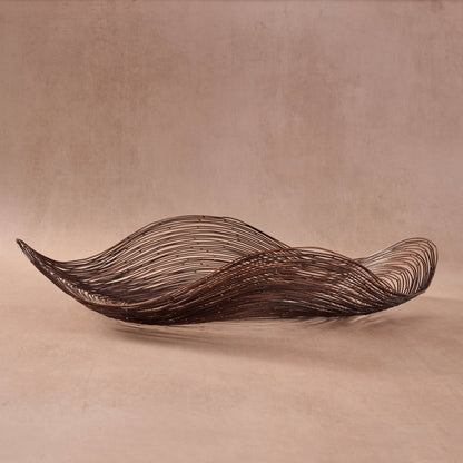 Lahar Wavy Wire Bowl
