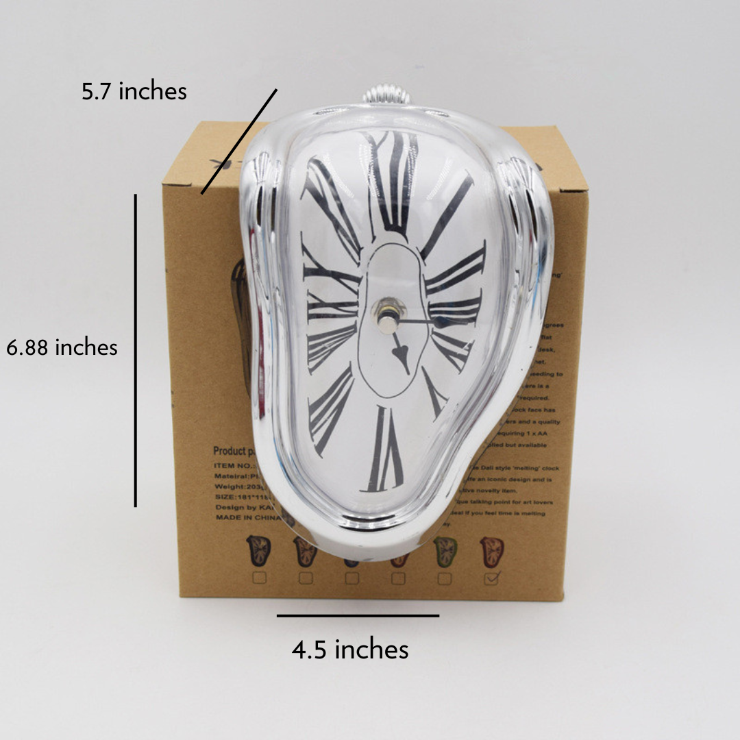 Melting Clock - Salvador Dalí Inspired