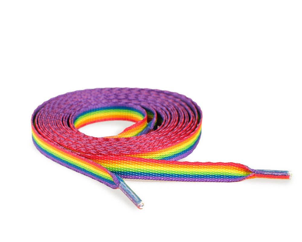 Rainbow Shoelaces 56"