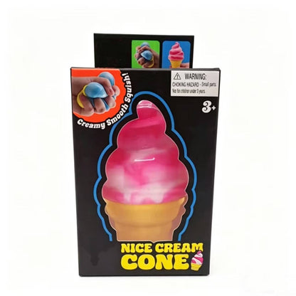 Ice Cream Cone TPR Sensory Squeeze Toy