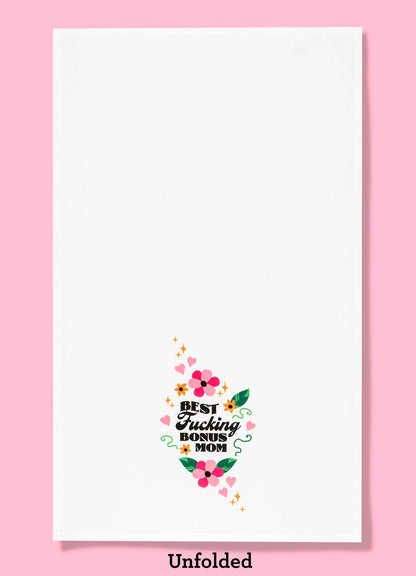 Best F*cking Bonus Mom Dishtowel