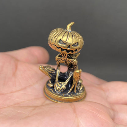 Brass Pumpkin Ghost Crafts Decoration Desktop Ornaments