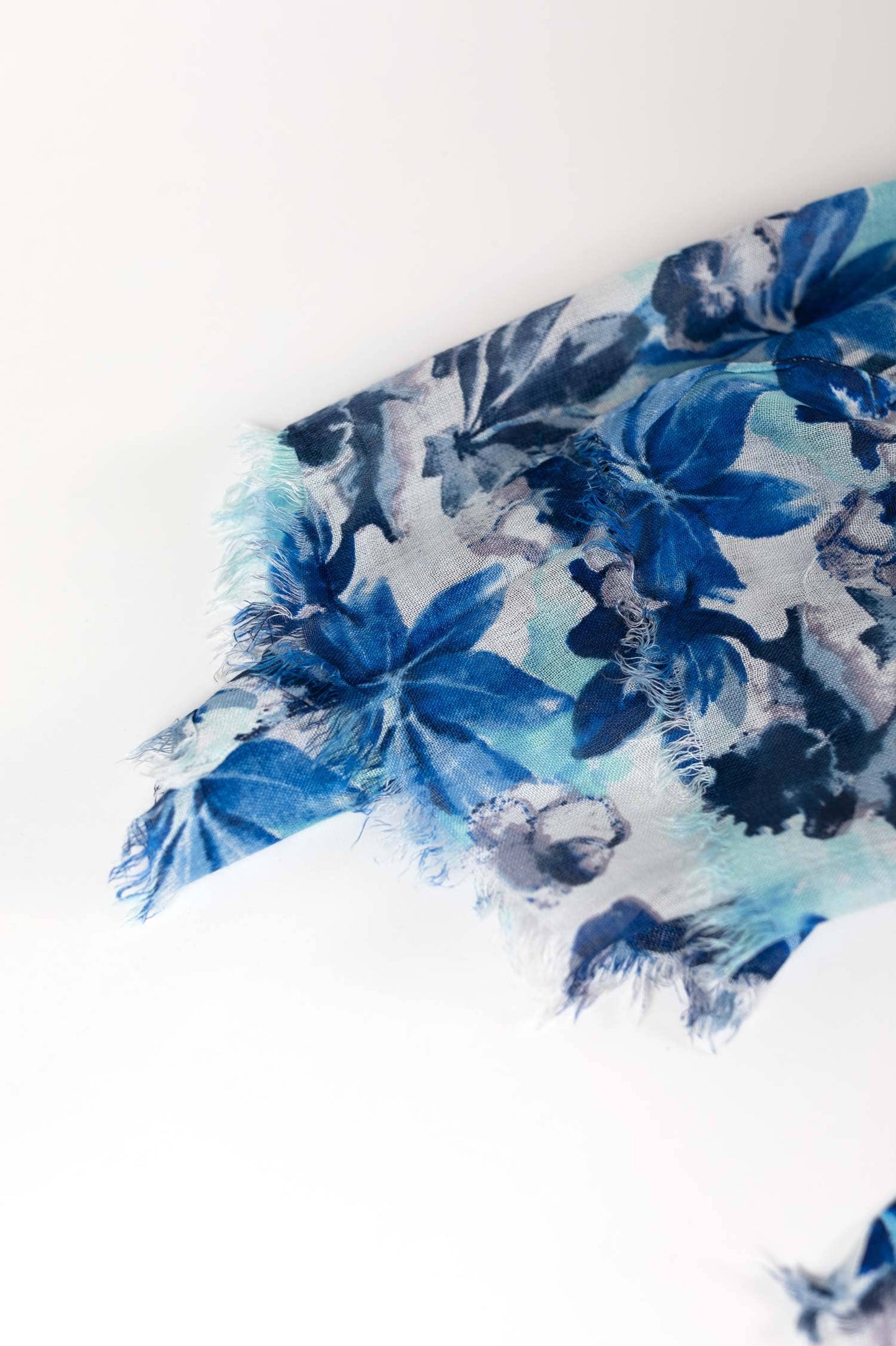 Floral Blues Scarf