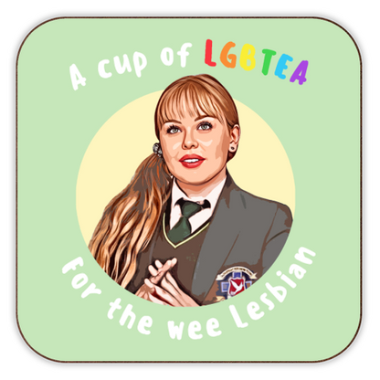 Coasters 'Wee Lesbian' by DOLLY WOLFE