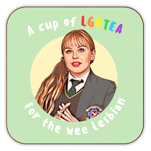 Coasters 'Wee Lesbian' by DOLLY WOLFE