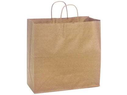Recycled Brown Kraft Paper Retail Shopping Bags