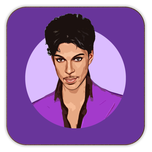 Coasters 'PURPLE PRINCE' by DOLLY WOLFE