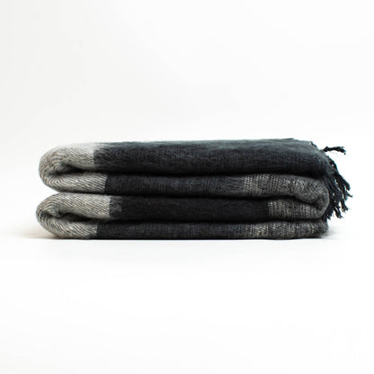 Extra Soft Yak Wool Blanket  46"x96" Handmade
