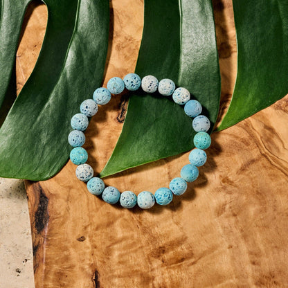 Sama Lava Rock Stretch Bracelet