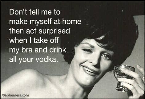 MAGNET: Don't tell me to make myself at home then act