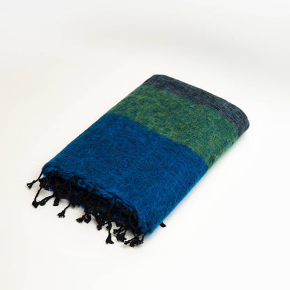 Extra Soft Yak Wool Blanket  46"x90" Handmade