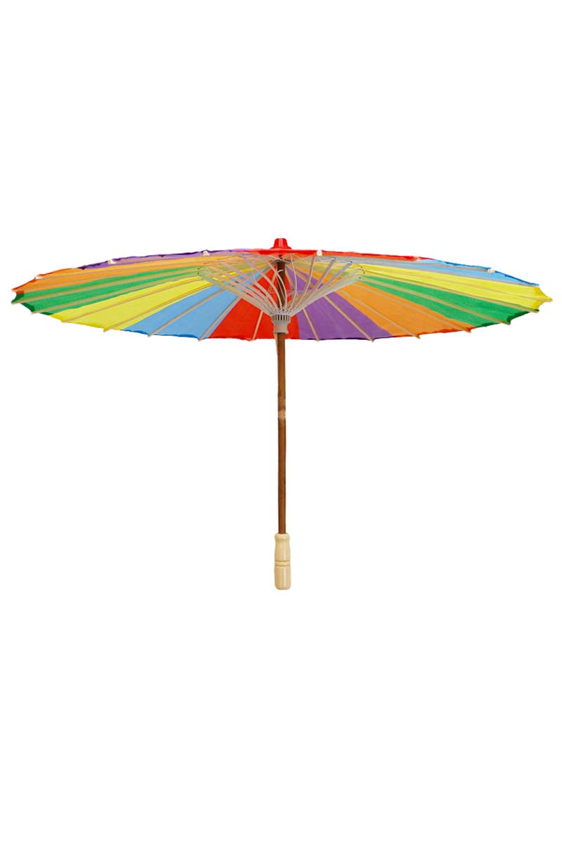 Rainbow Sunshade Oilpaper Umbrella 32"