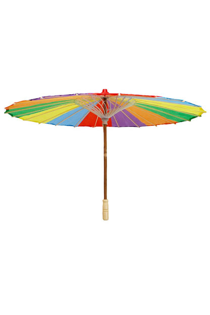 Rainbow Sunshade Oilpaper Umbrella 32"
