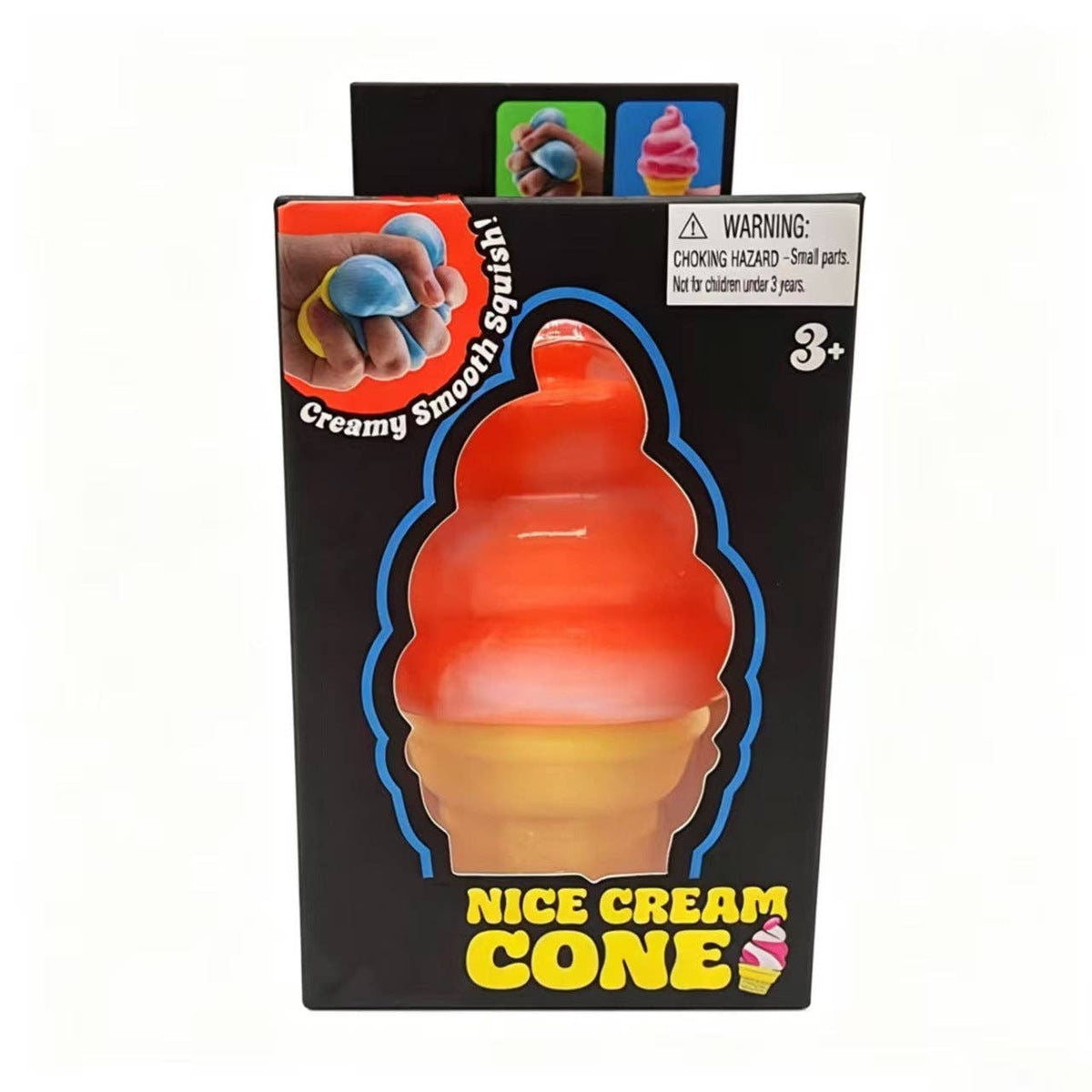 Ice Cream Cone TPR Sensory Squeeze Toy