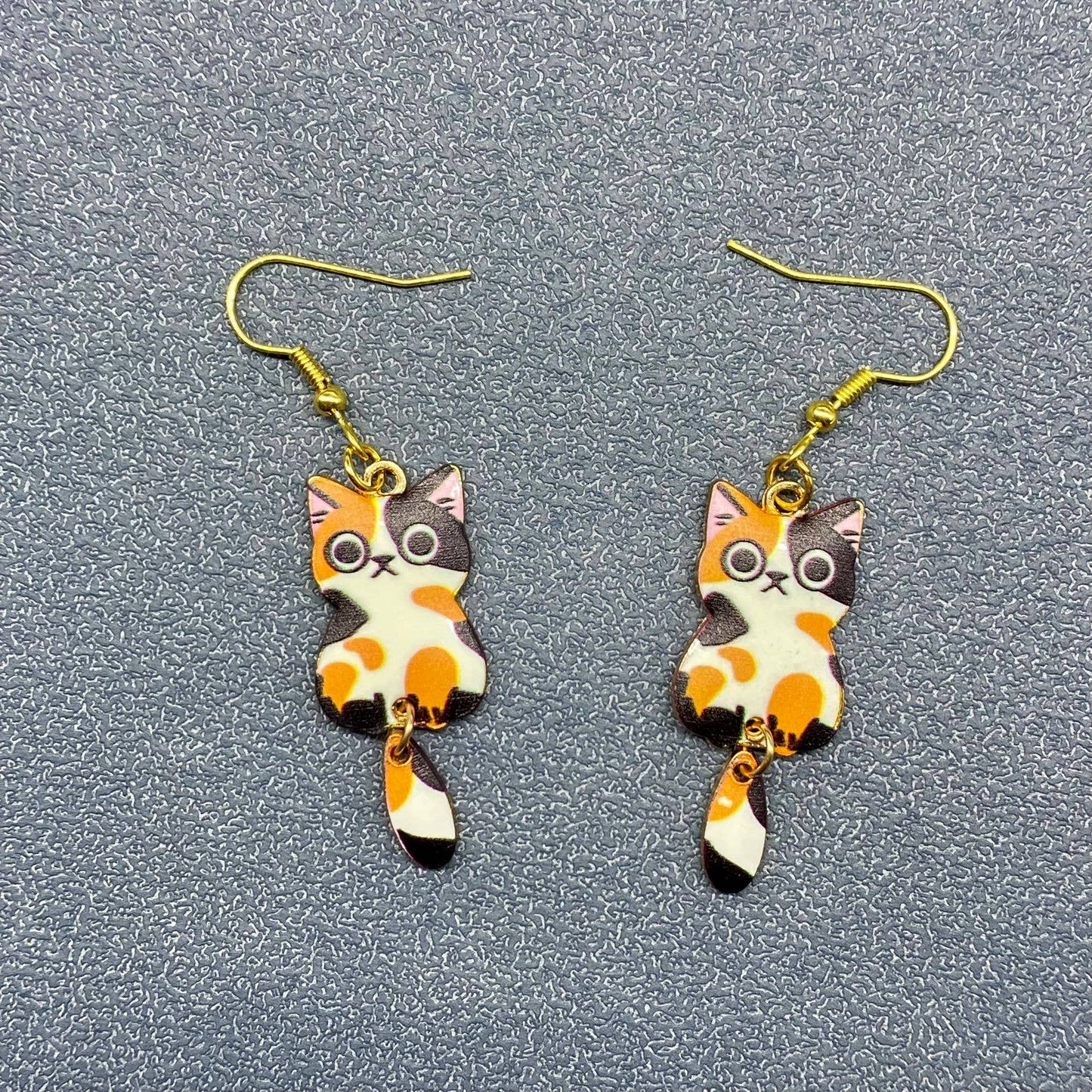 Cat Dangle Earrings