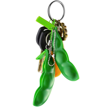 Peas Stress Relief Keychain