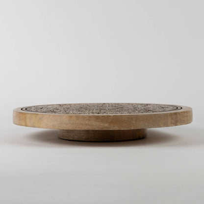 Mandala Wooden Lazy Susan *
