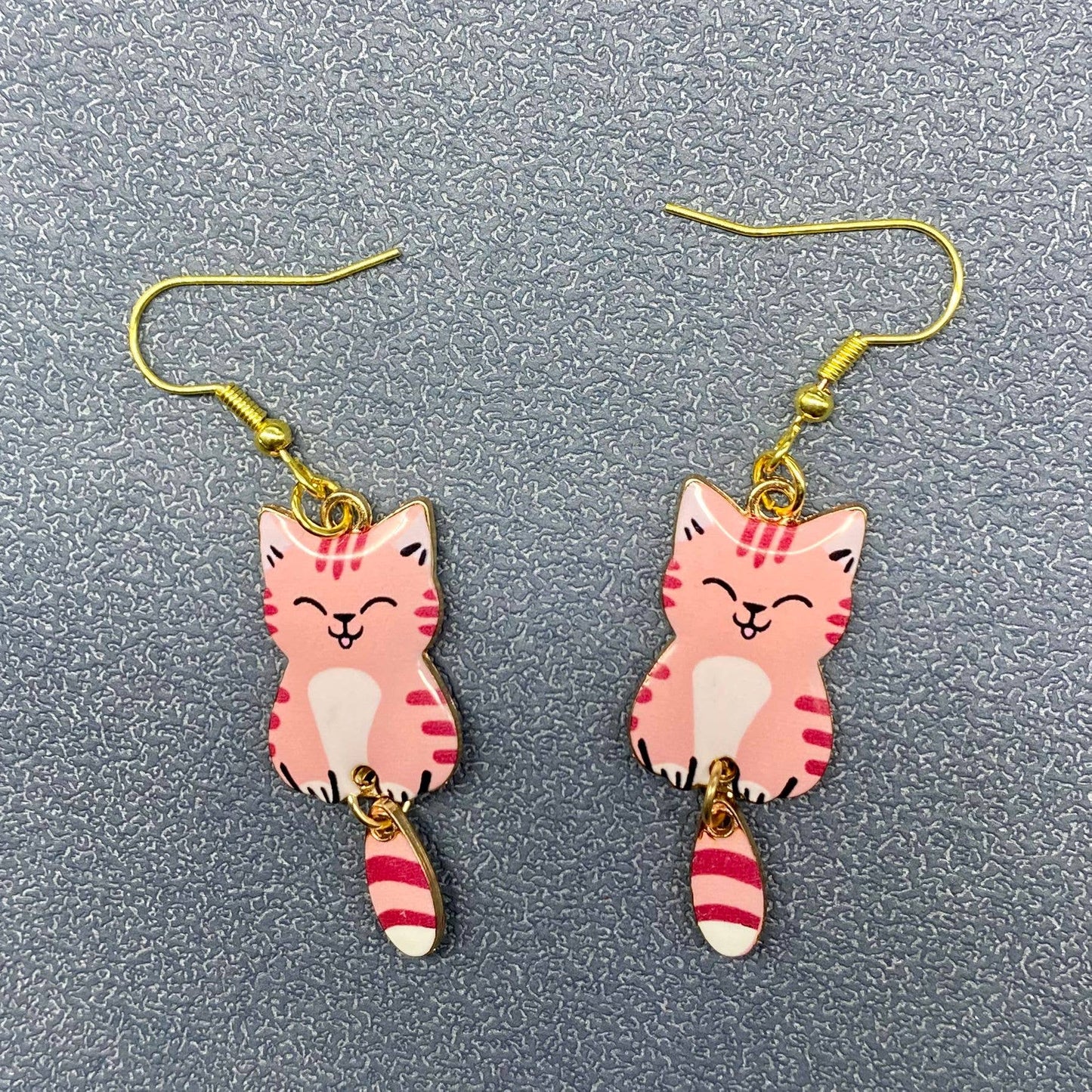 Cat Dangle Earrings