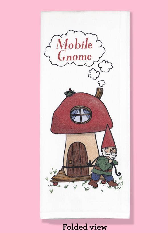 Mobile Gnome Dishtowel